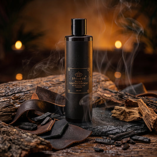 Żel do do mycia ciała i włosów wzmacniający NOIR LEATHERWOOD